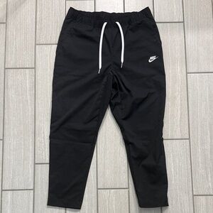 Nike’s Men Taper Drawstring Black Pants